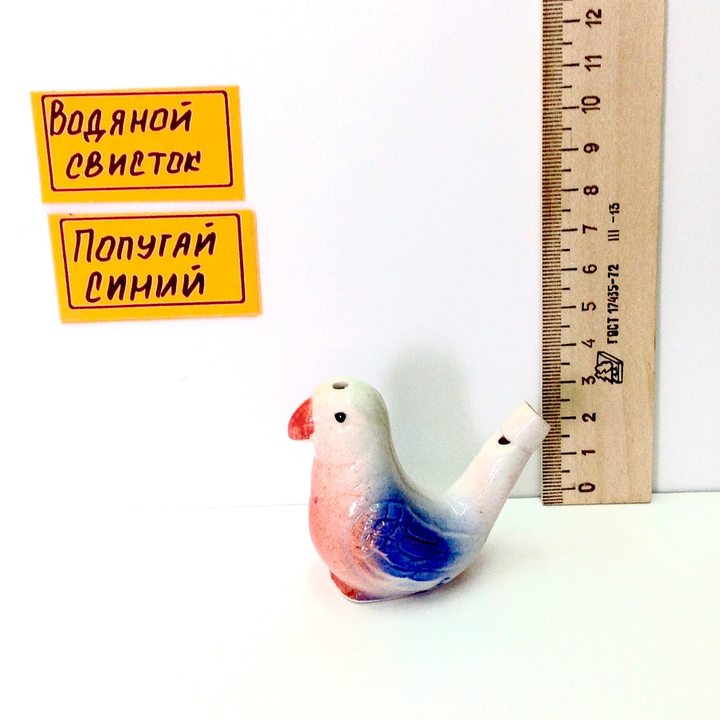 Попугай синий